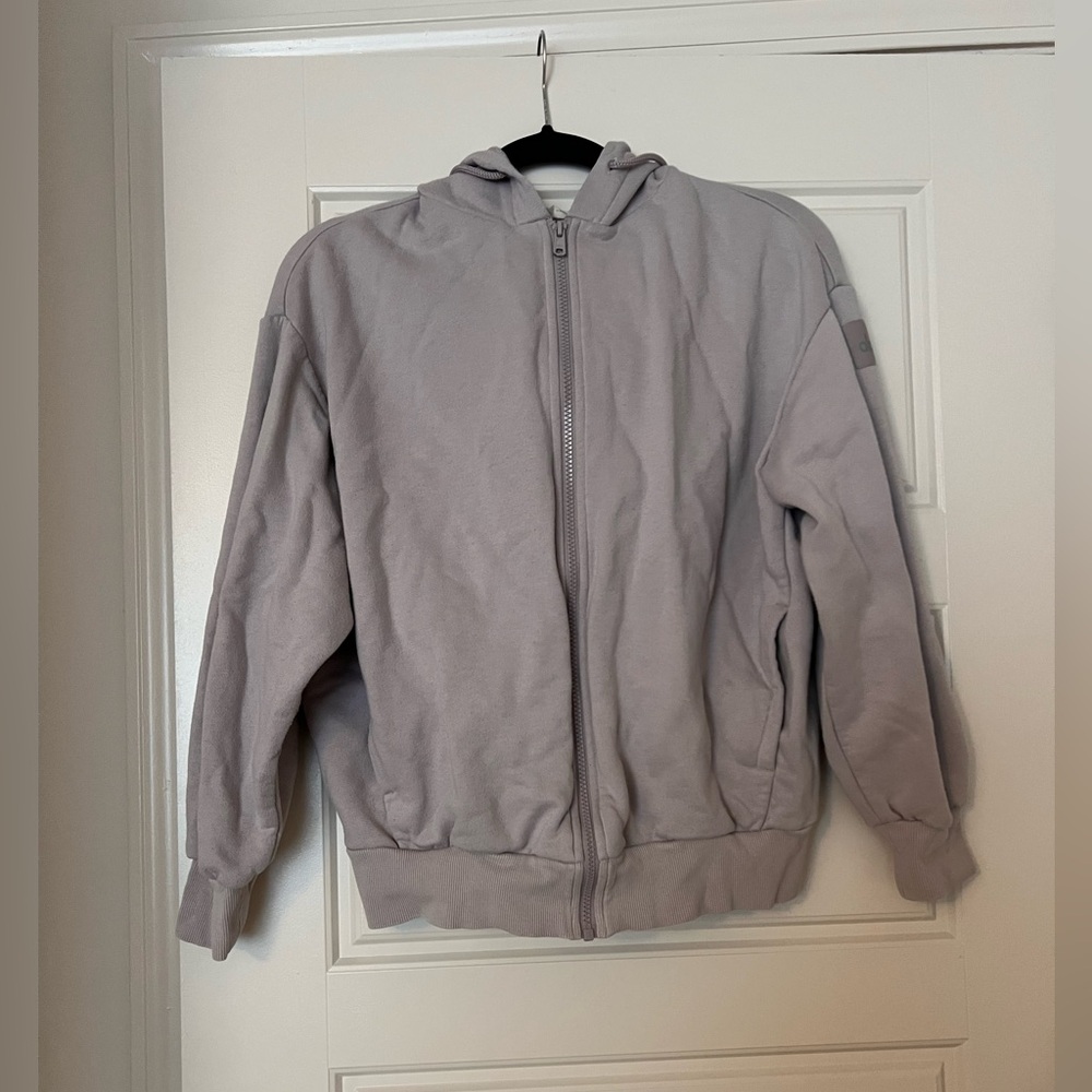 Alo yoga zip up hoodie